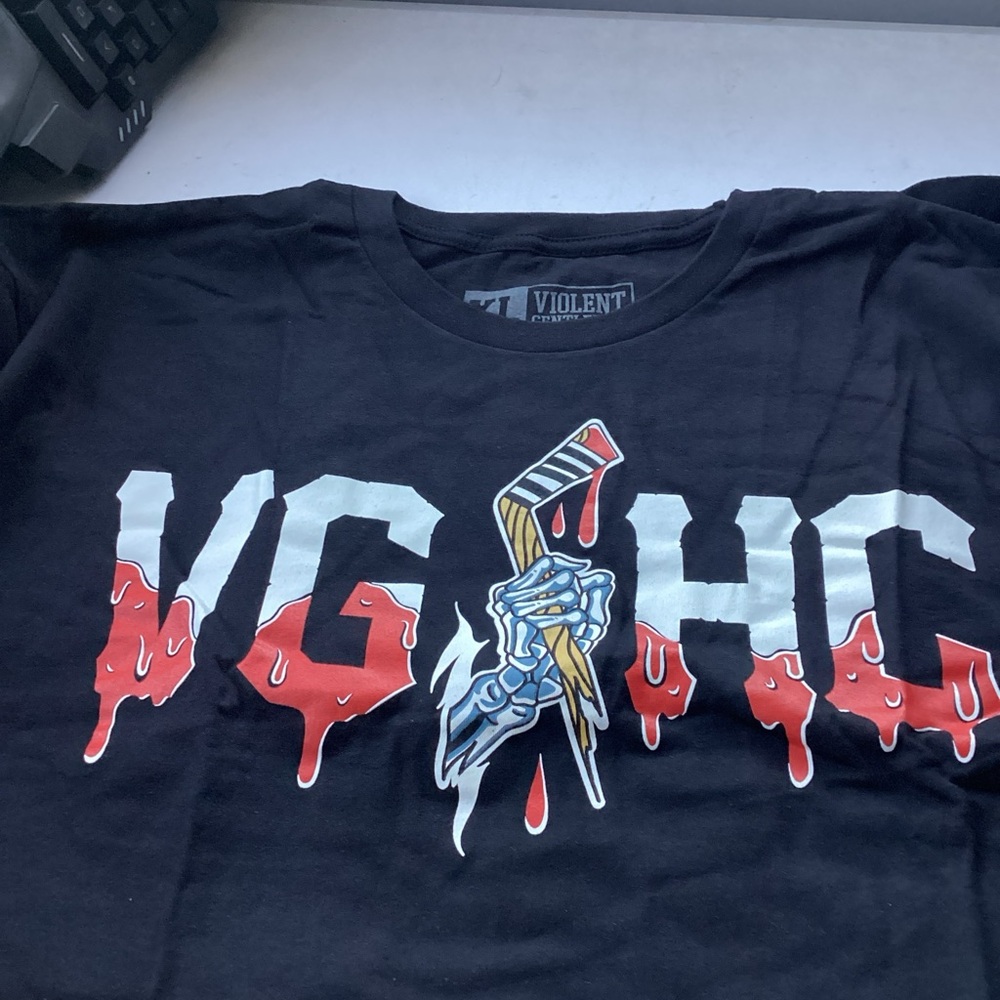 New Violent Gentlemen Slapshot T Shirt XL